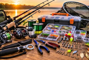 Equipamentos de pesca para iniciantes